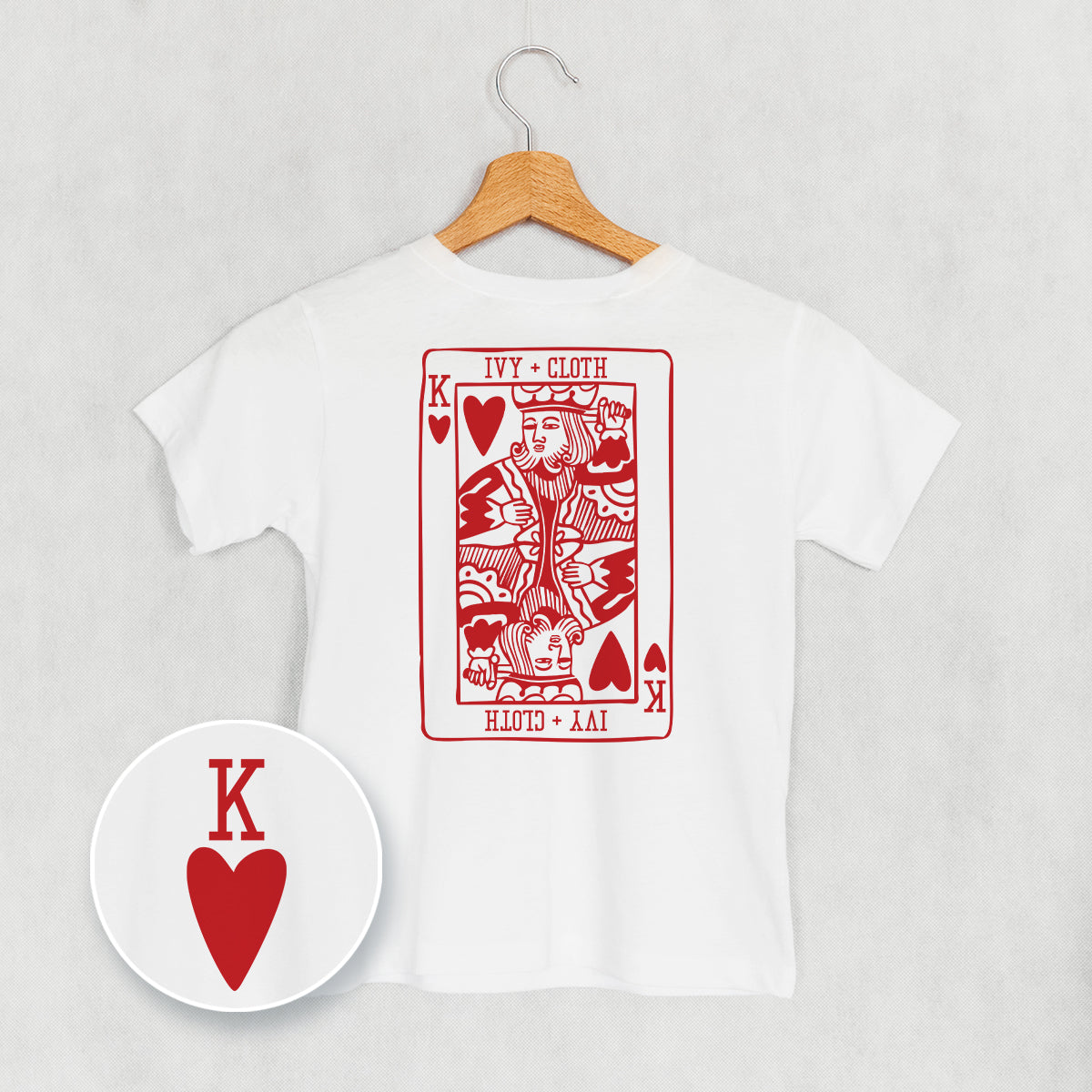 King Of Hearts (Kids Back Print)