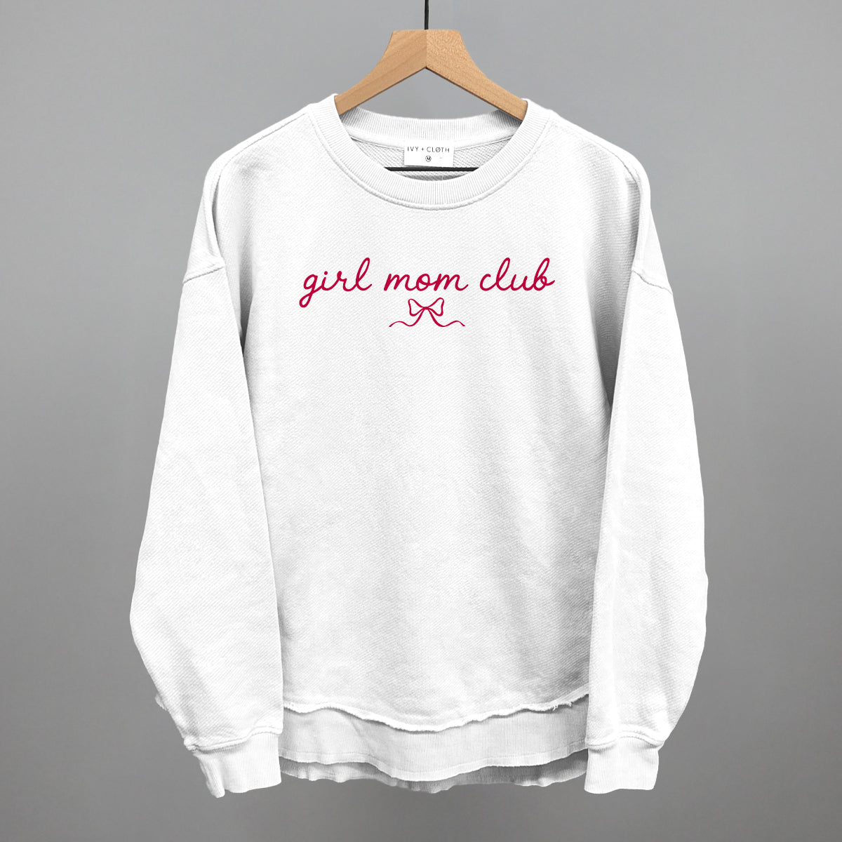 Girl Mom Club Bow