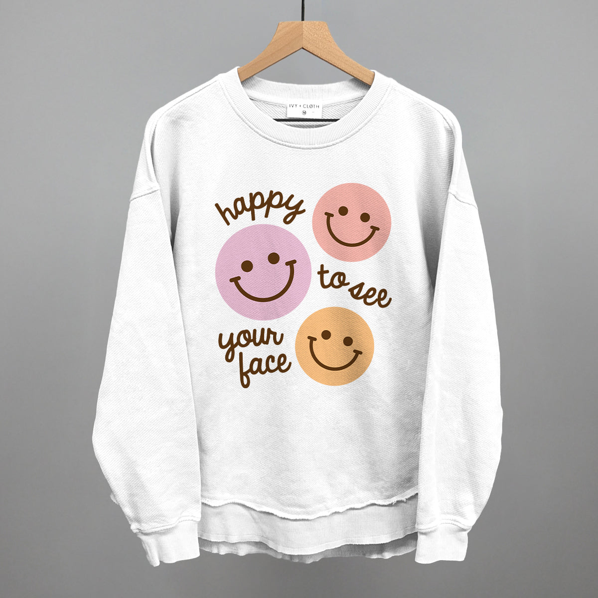 Happy To See Your Face (Smiley Faces + Script)