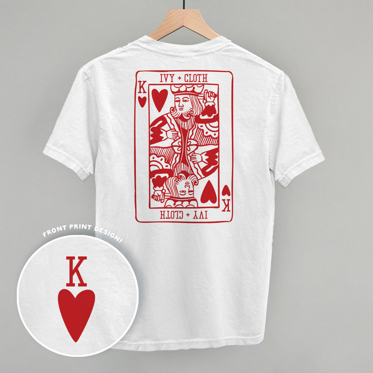 King Of Hearts (Back Print)