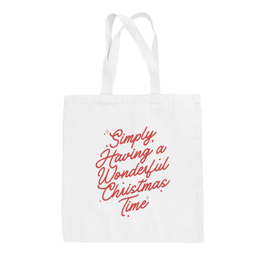 Simply Having A Wonderful Christmas Time Tote Bag