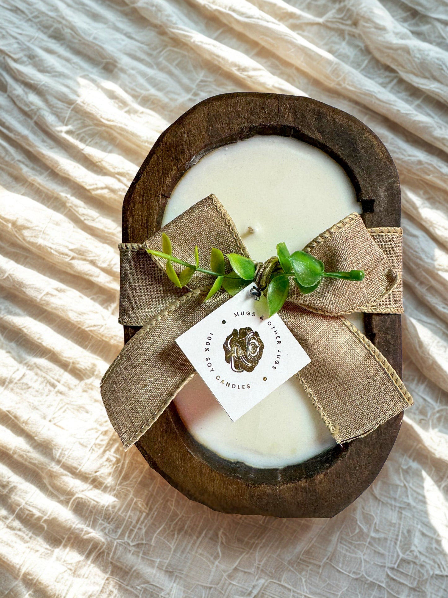 Mini Dough Bowl Candles