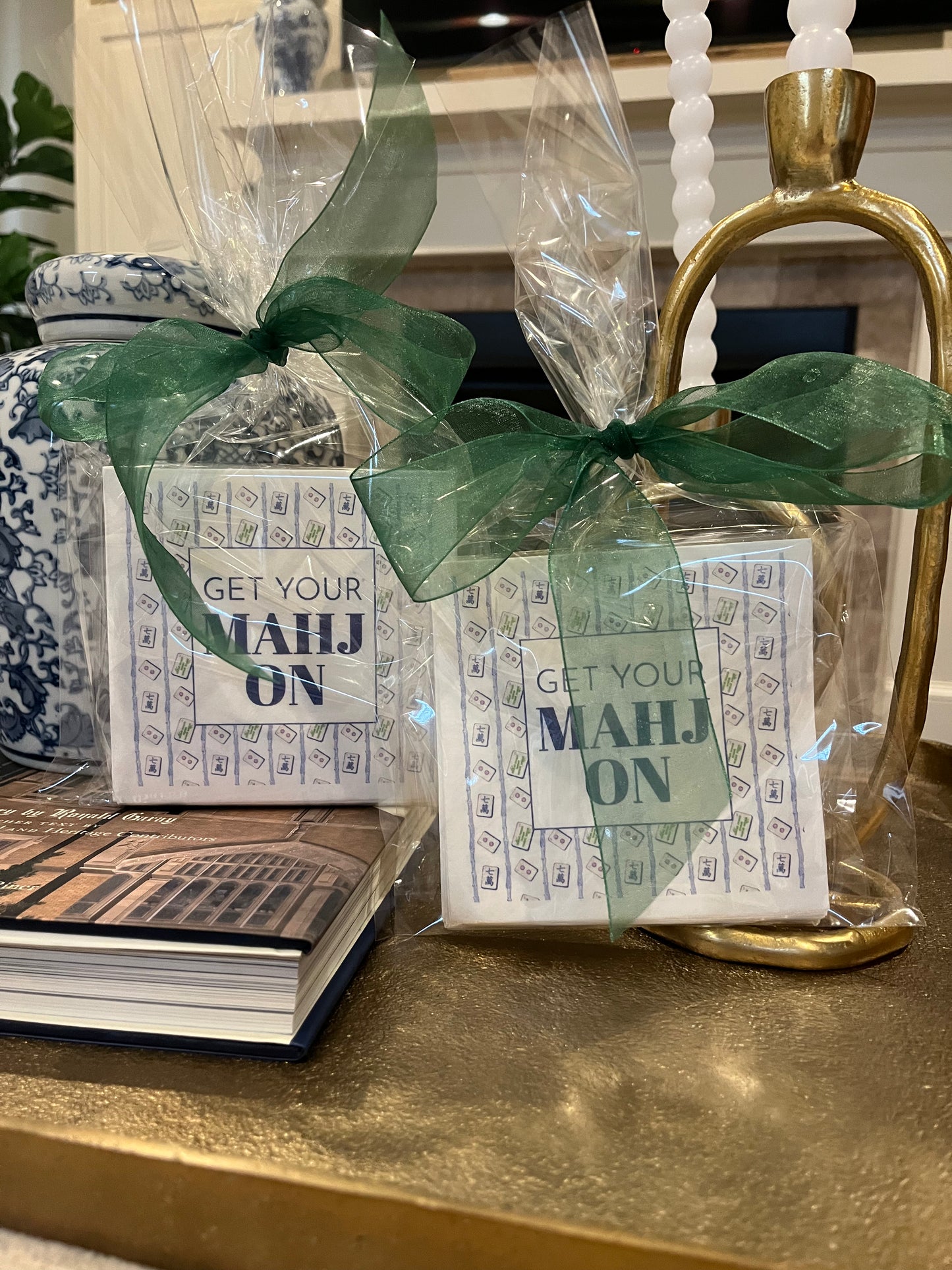 Mahjong Cocktail Napkins