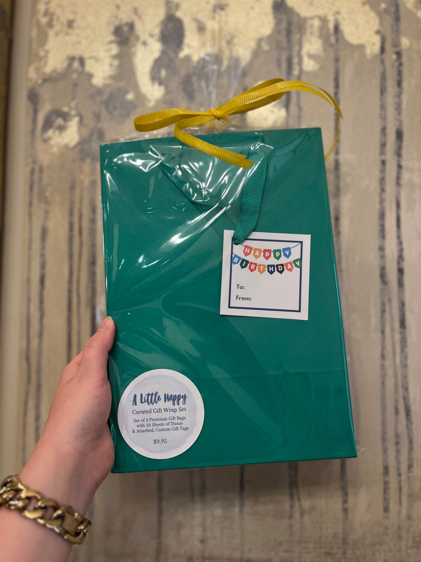 Birthday Banner Gift Wrap Set