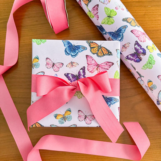 Butterfly Gift Wrapping Paper