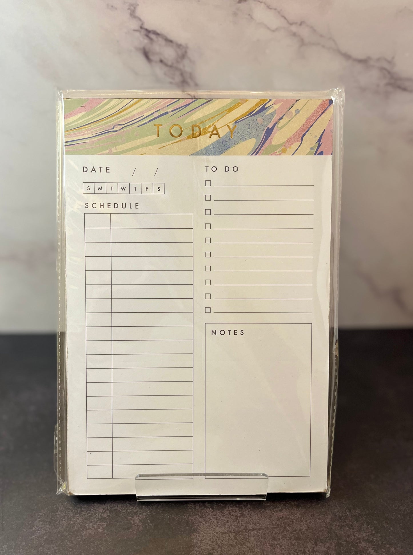 Blue Marble "Today" Notepad