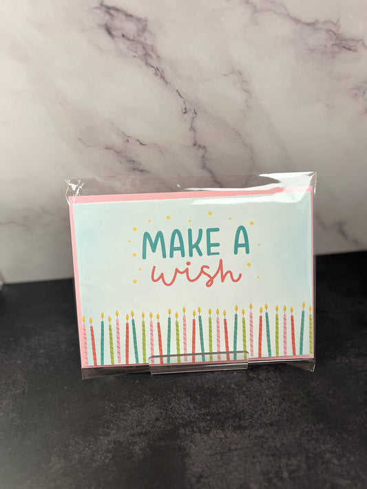Make a Wish Birthday Card