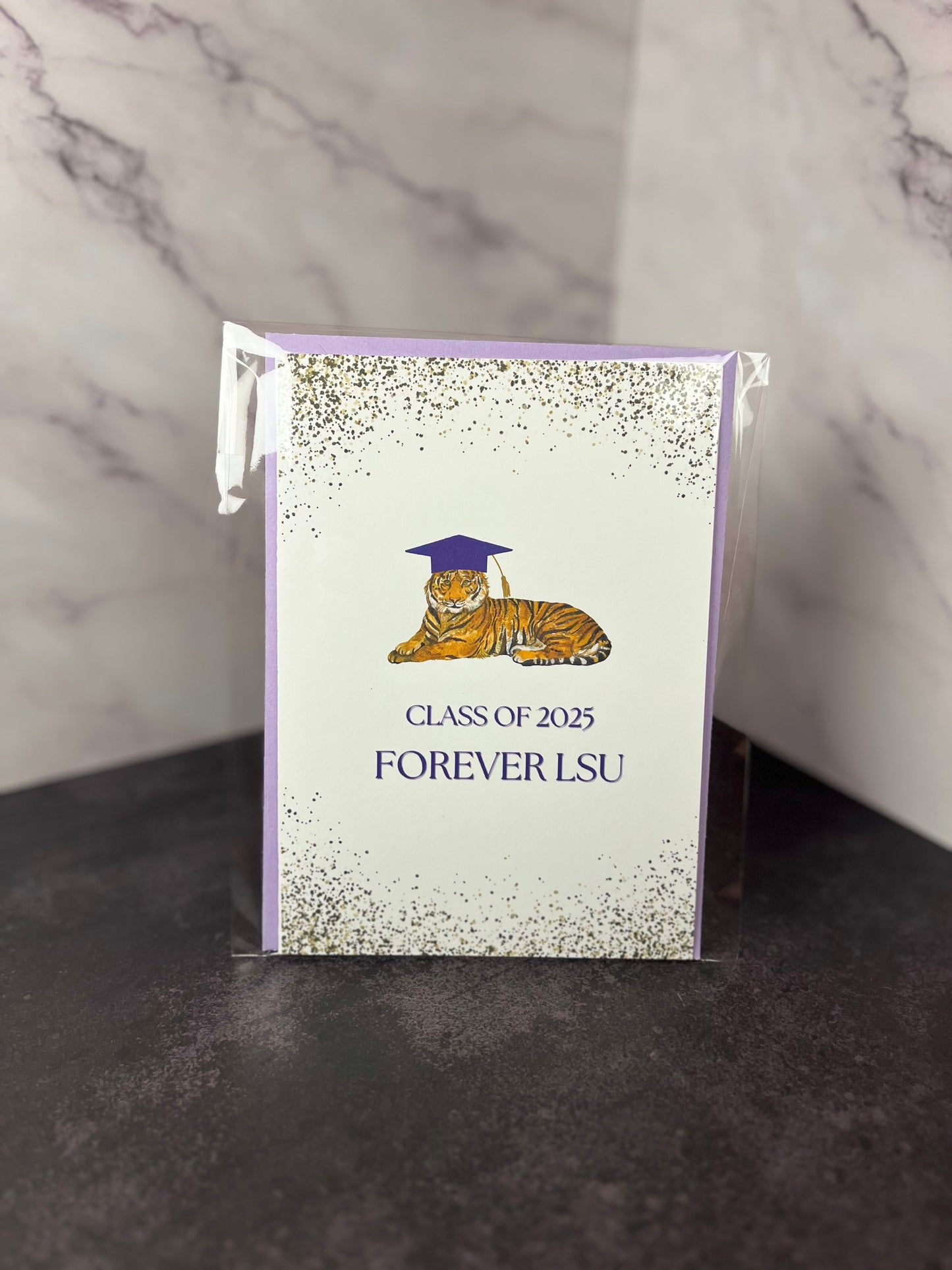 Class of 2025 Tiger Greeting Card