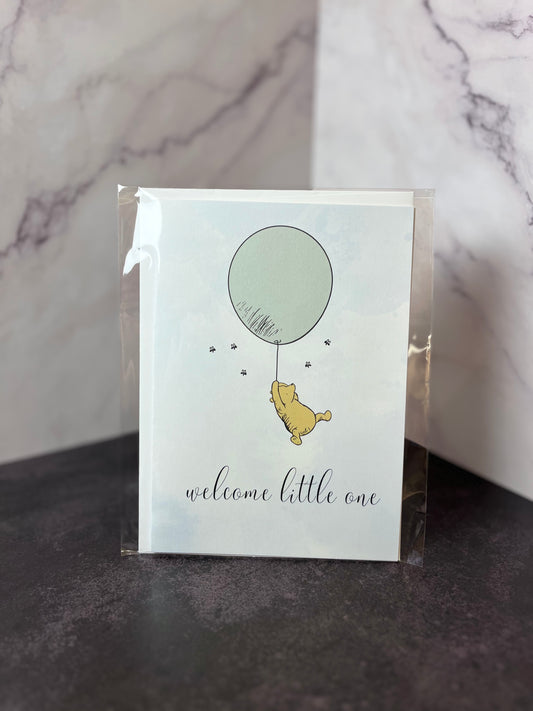 Welcome Little One Greeting Card