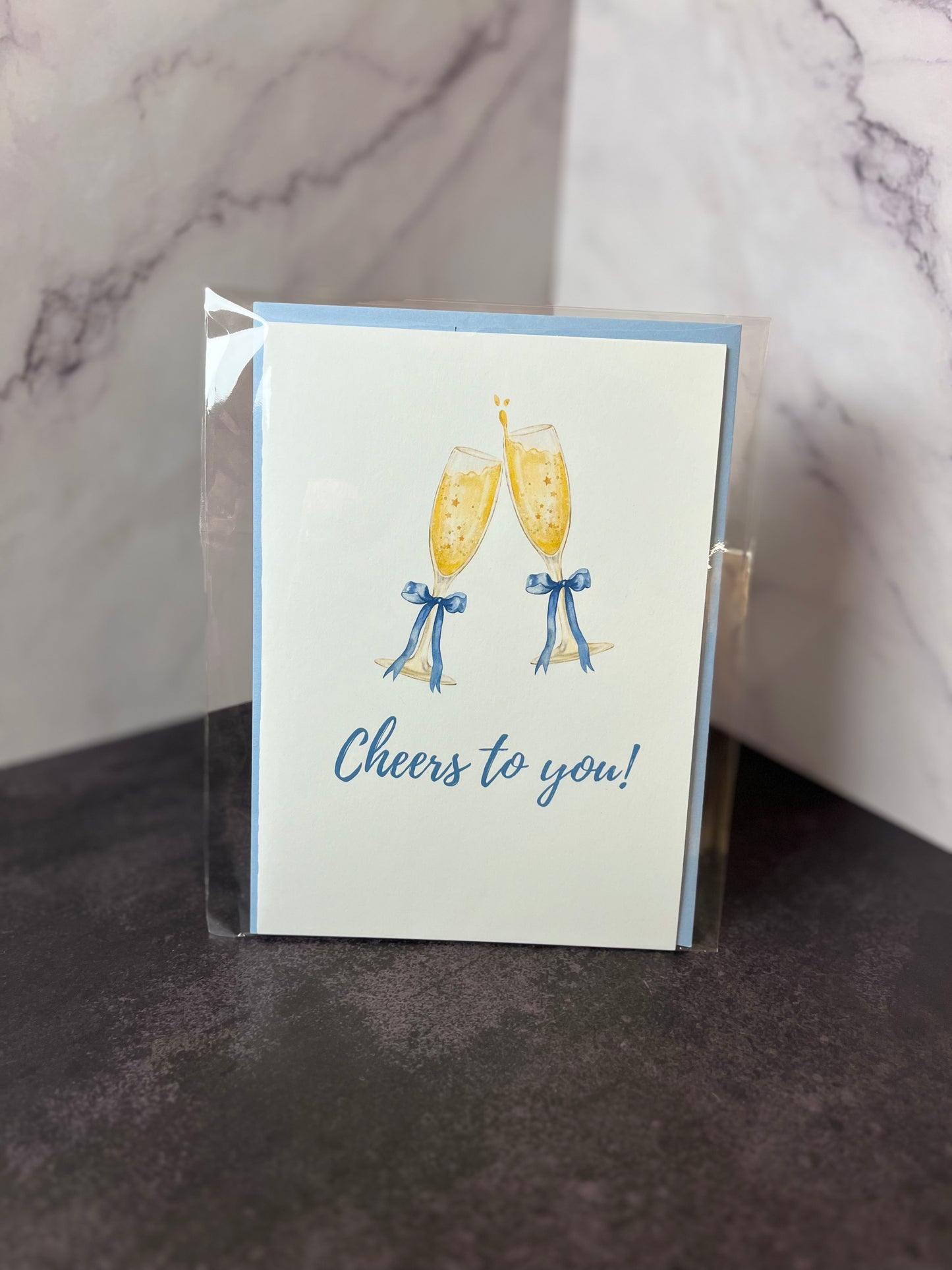 "Cheers to You!" Greeting Card