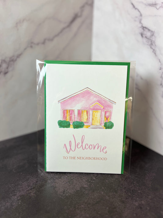 Welcome to the Neighborhood Greeting Card III