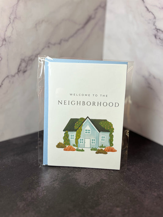 Welcome to the Neighborhood Greeting Card II