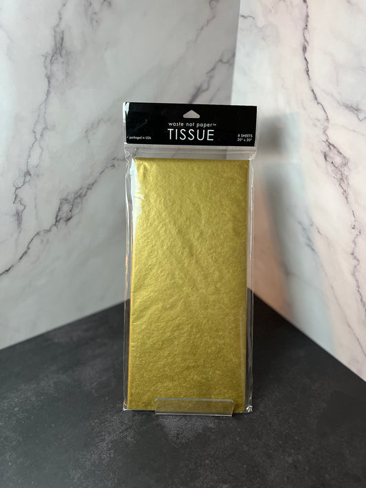 Gold Tissue Paper Pack