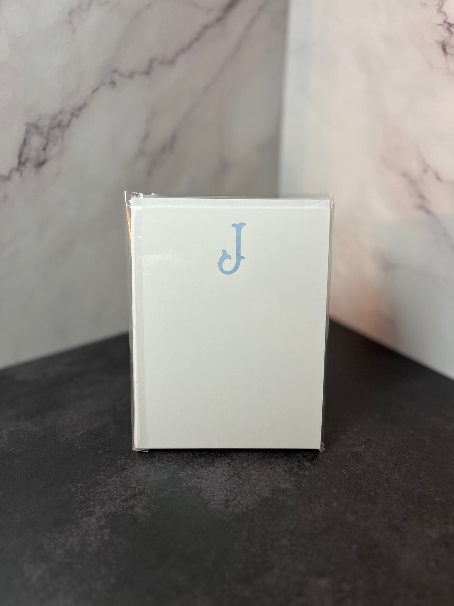 J Initial Flat Stationery