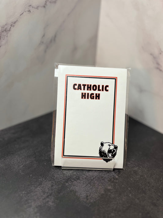 Catholic High School Sticky Notepad