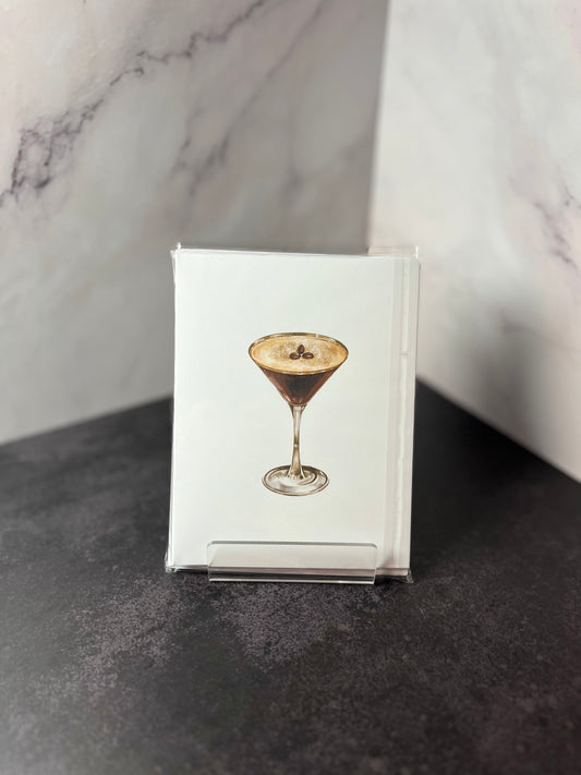 Espresso Martini Stationery Set