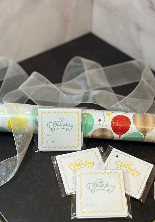 Balloons Wrapping Paper Roll 30" x 10'