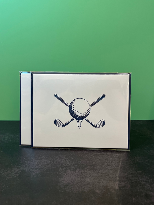 Golf Greeting Card