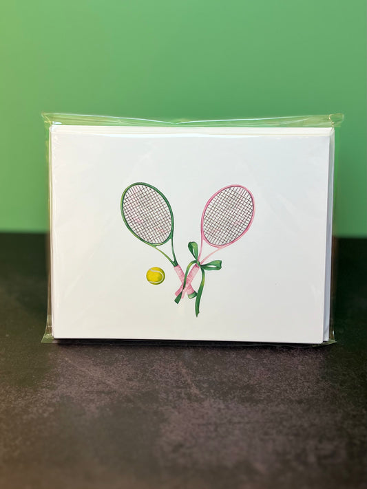 Tennis Folded Stationery Set