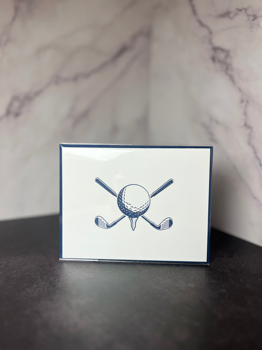 Golf Greeting Card