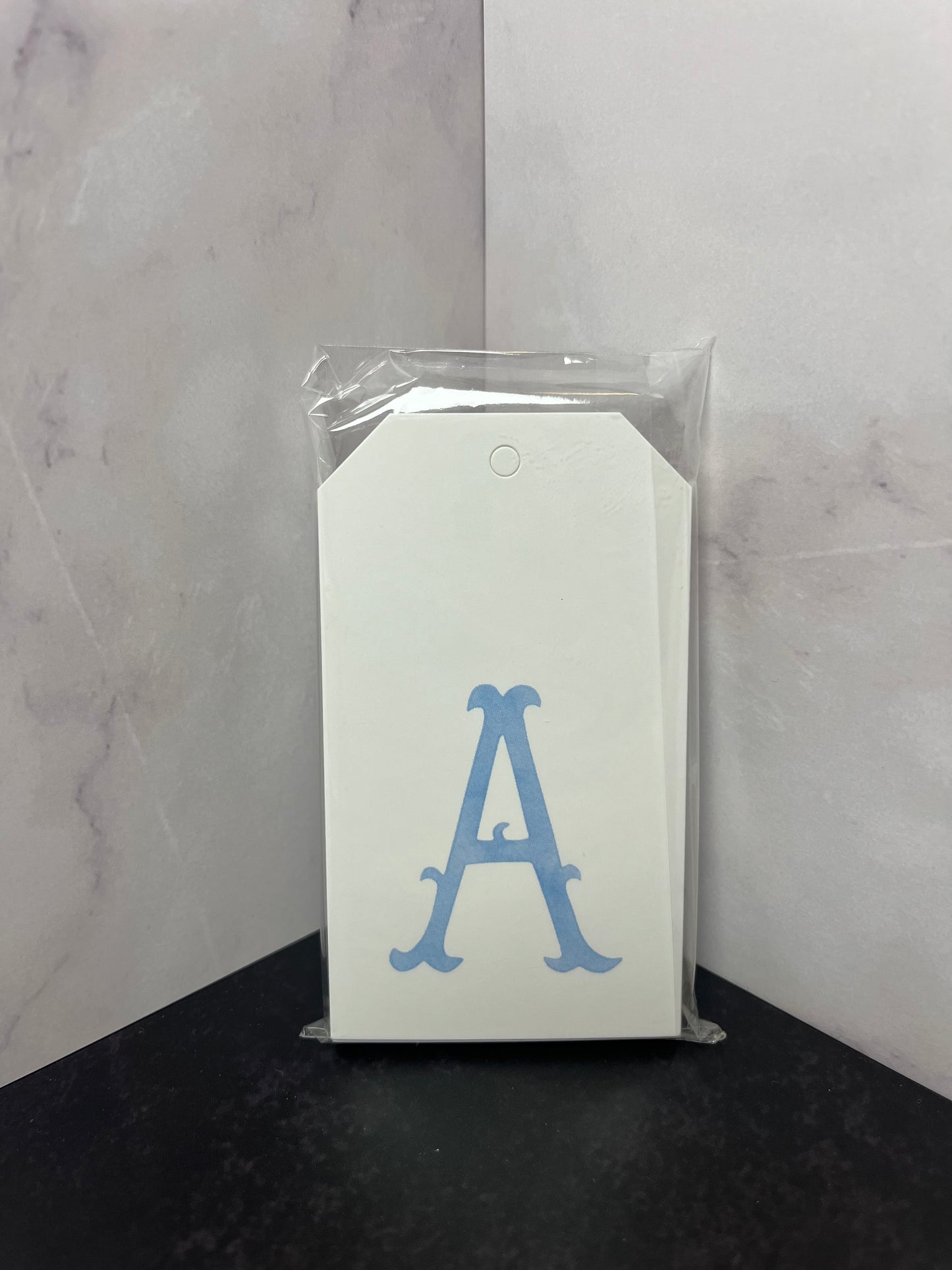 A Initial Hang Tags