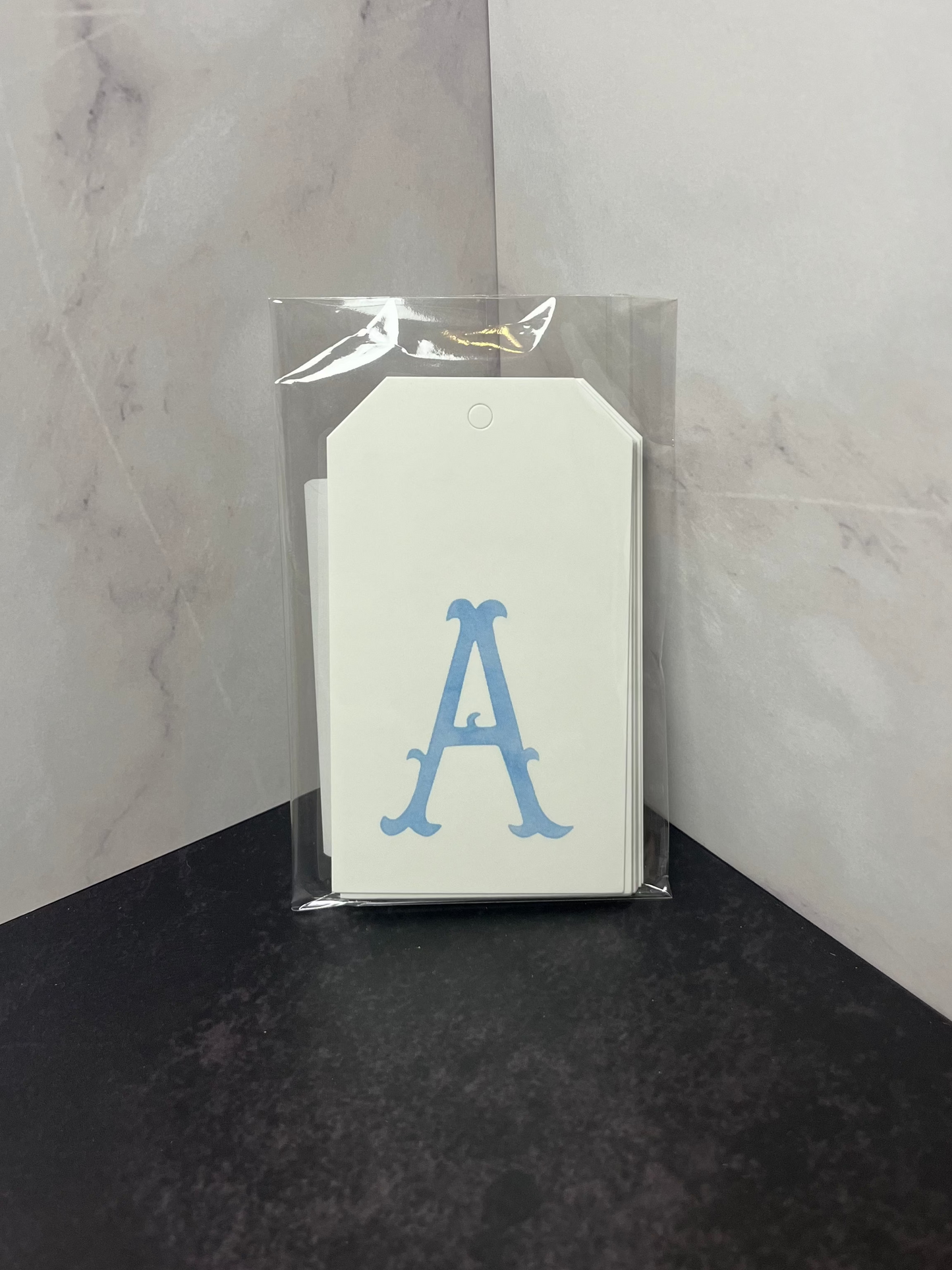 A Initial Hang Tags