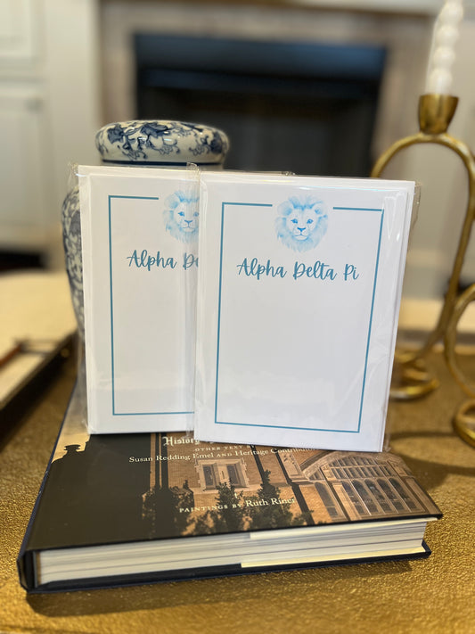 Alpha Delta Pi Stationery - Set of 10