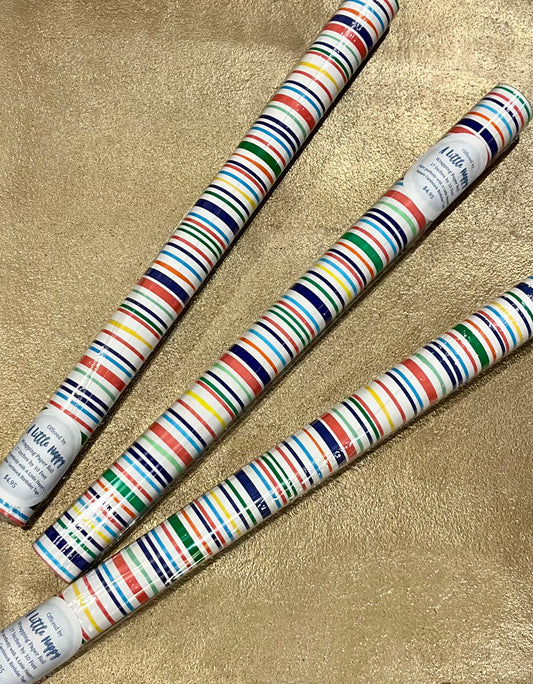 Stripe Wrapping Paper Roll