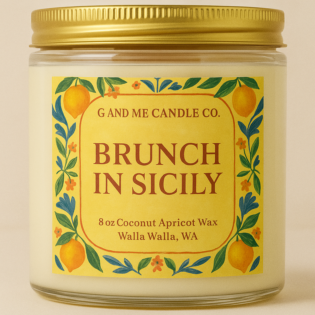 Brunch In sicily, 3-wick
