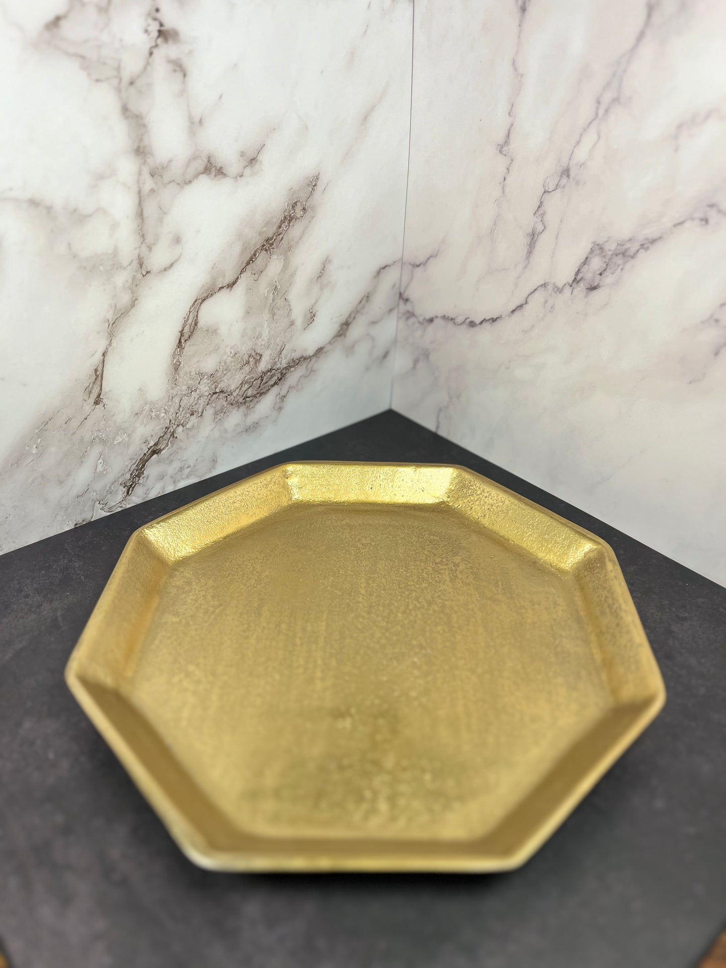 Octagonal Serving Tray 11"