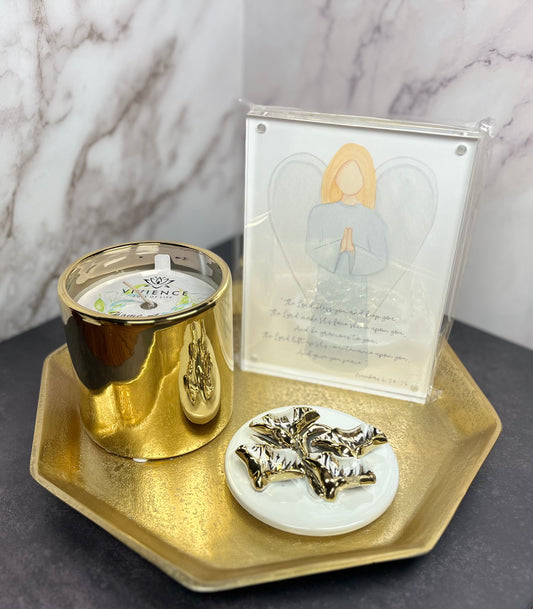 Octagonal Serving Tray 11"