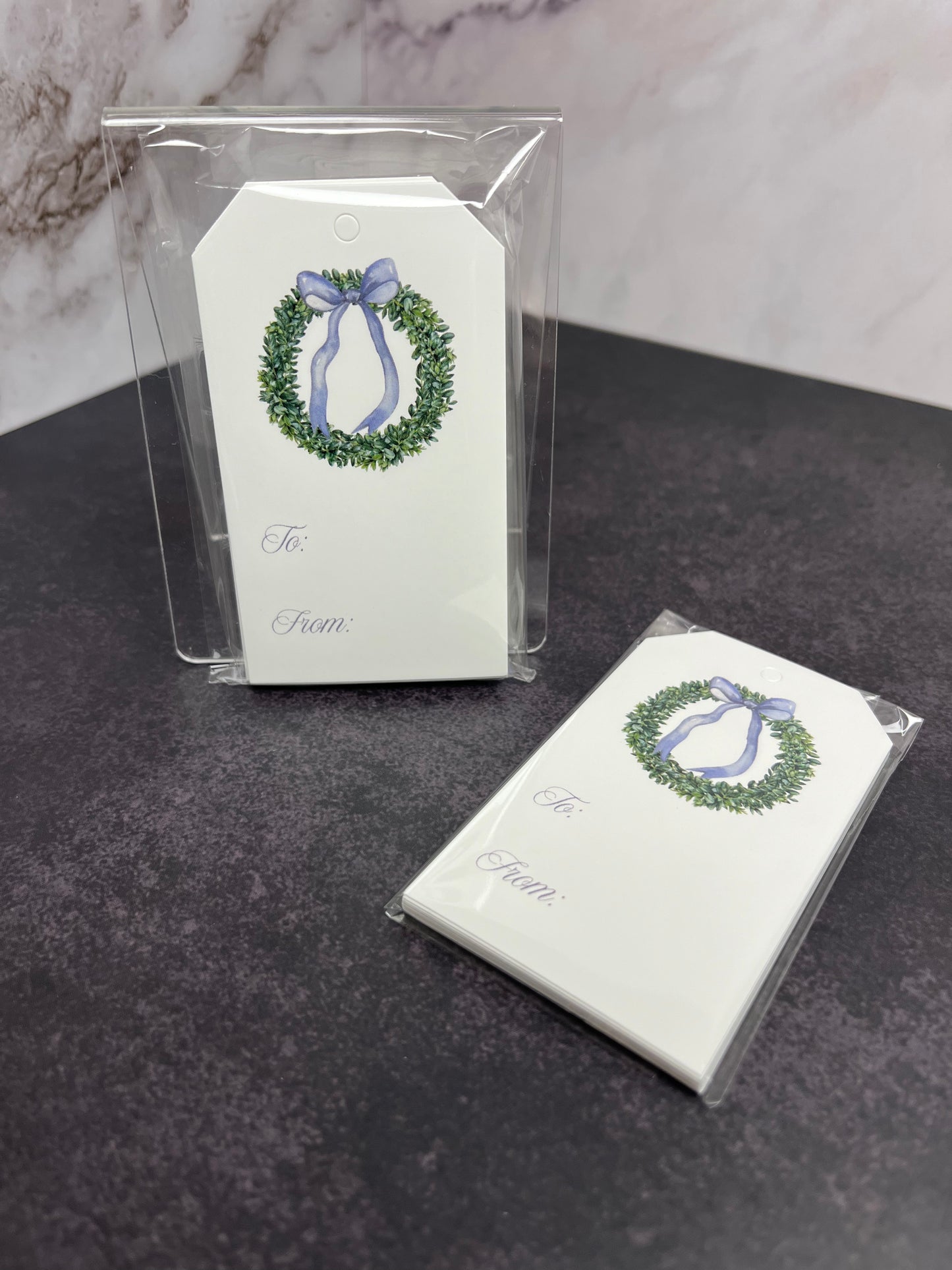 Boxwood Wreath Hang Tags