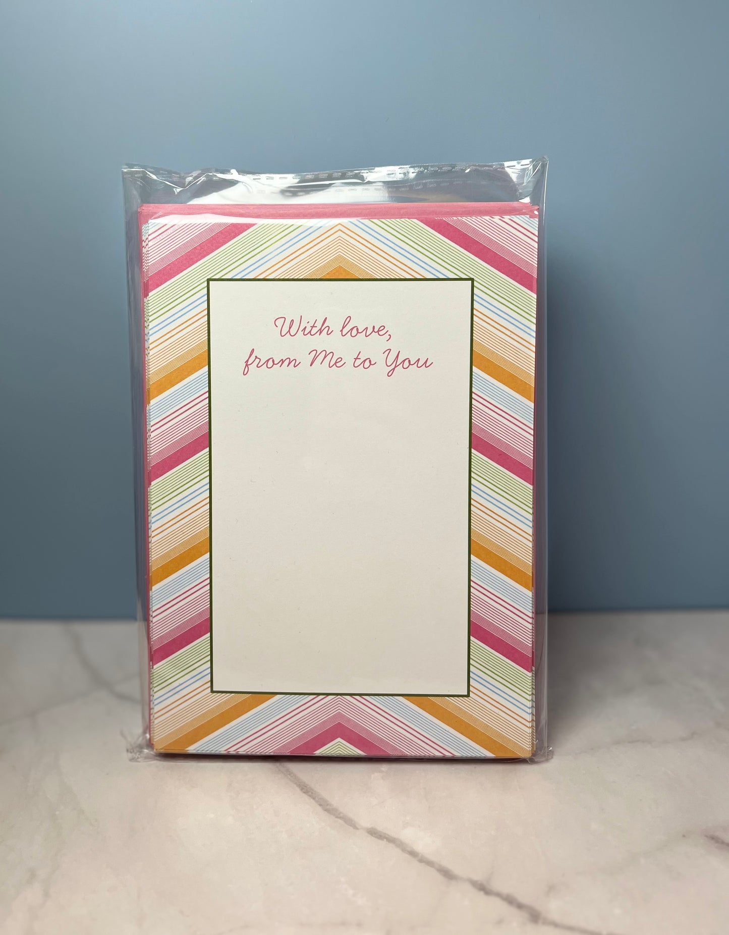 With Love Stationery with Matching Envelopes - Set of 25