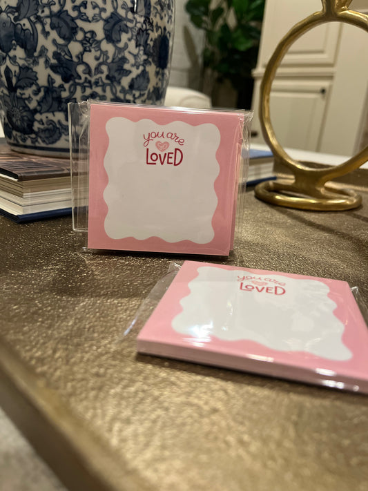 You are SO loved Sticky Notepads