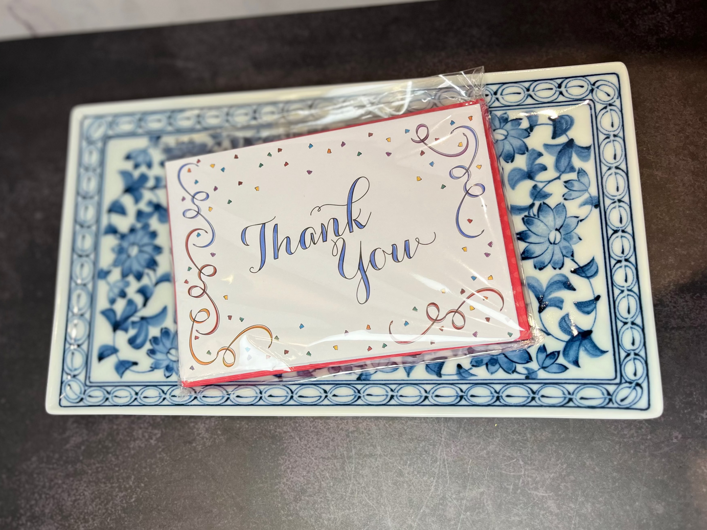 Confetti, Folded Thank You Notes