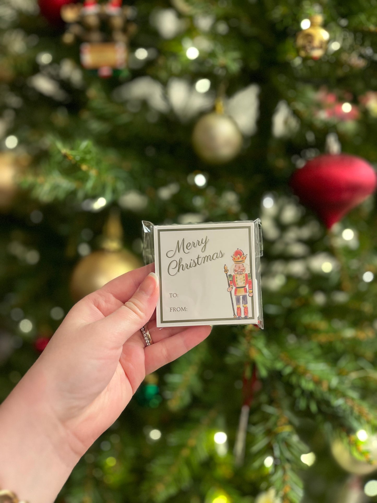 Nutcracker Gift Tags - Glossy Finish