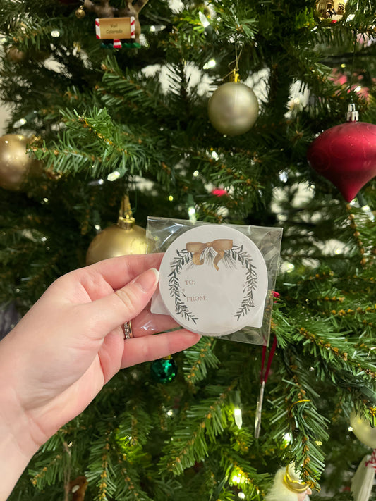 Christmas Greenery Gift Tags
