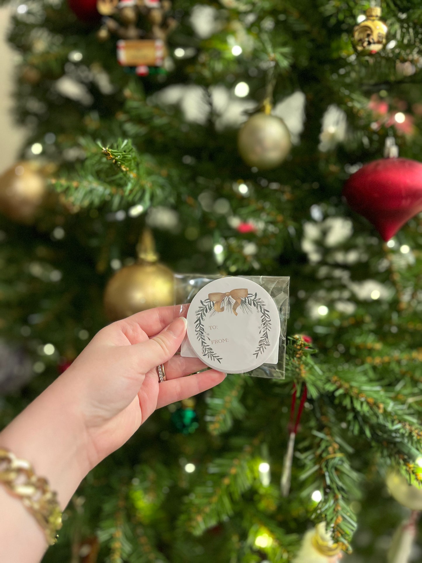 Christmas Greenery Gift Tags