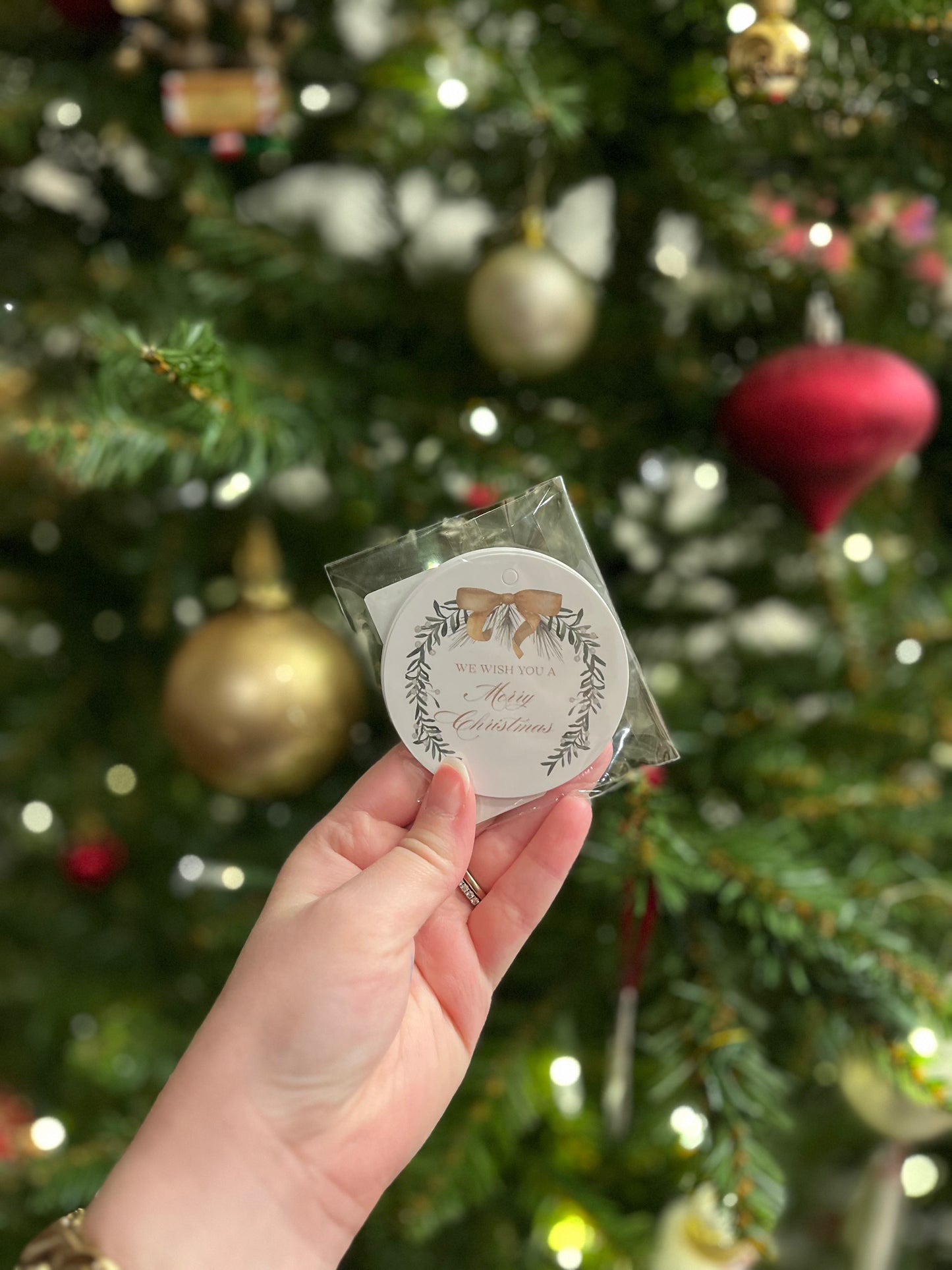 Christmas Greenery Gift Tags
