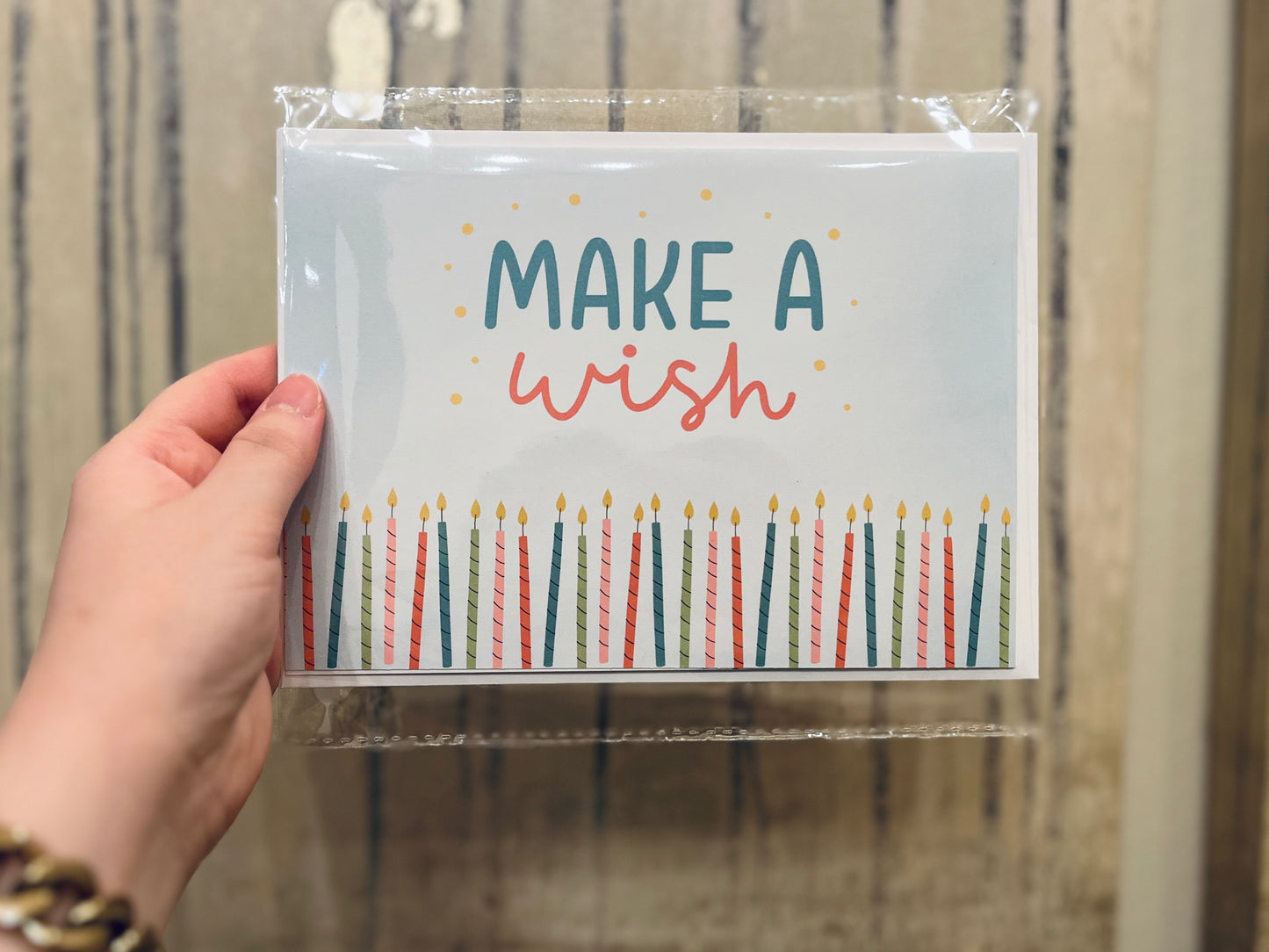 "Make a Wish" Happy Birthday Card