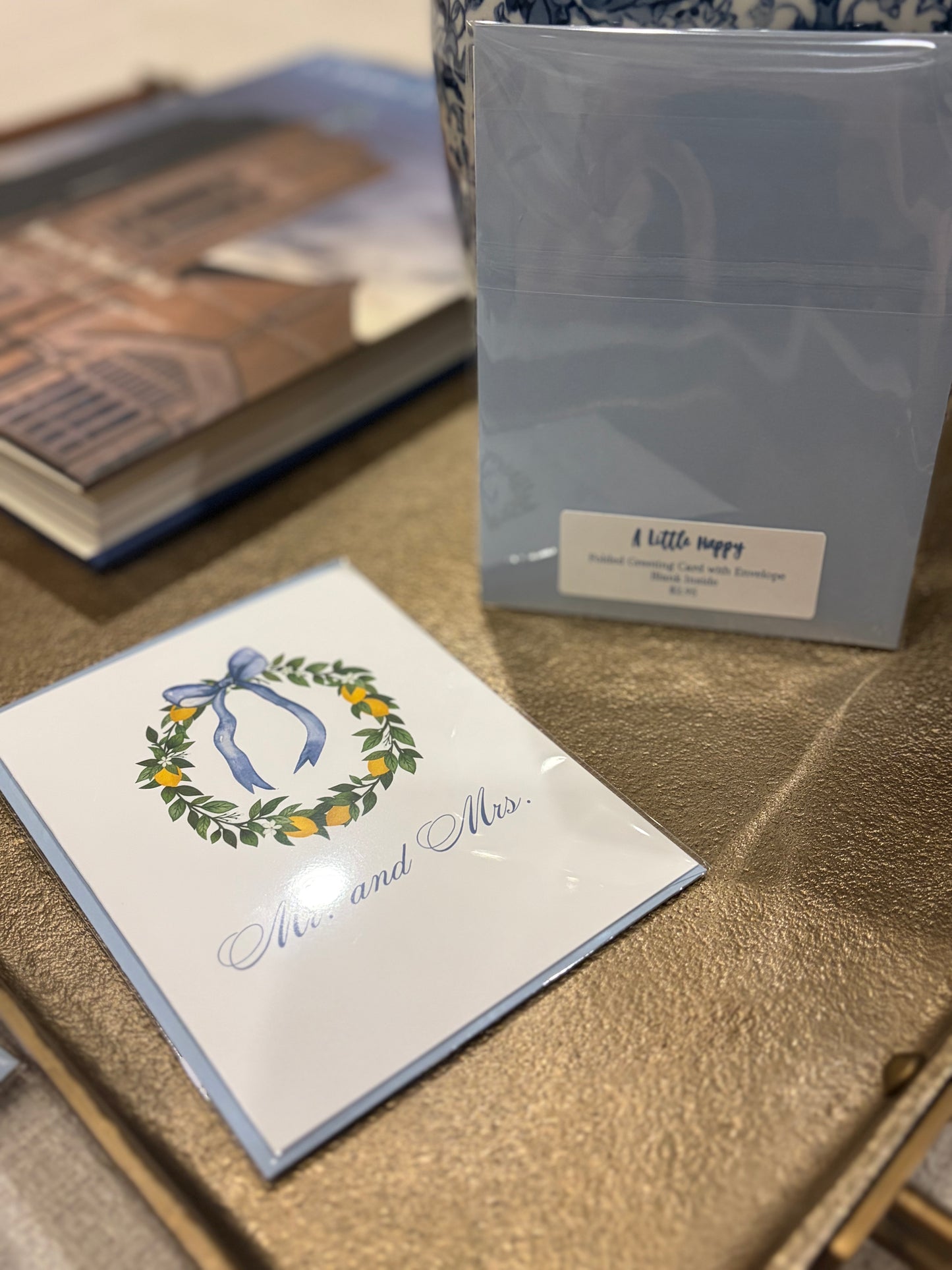 “Mr. and Mrs.” Greeting Card