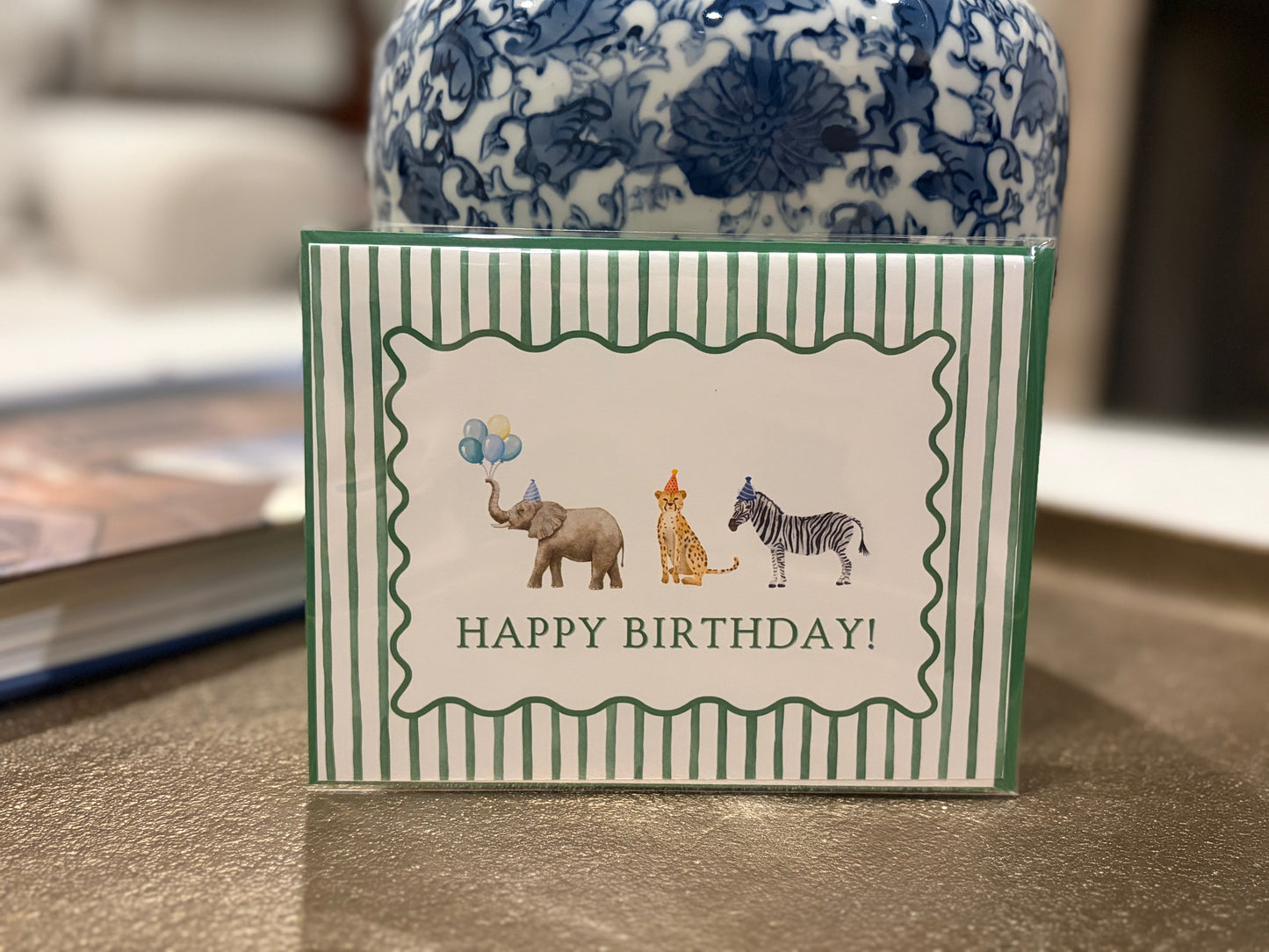 Wild Birthday Party Greeting Card