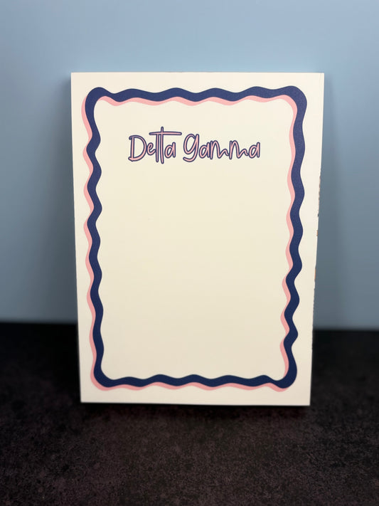 Delta Gamma Notepad