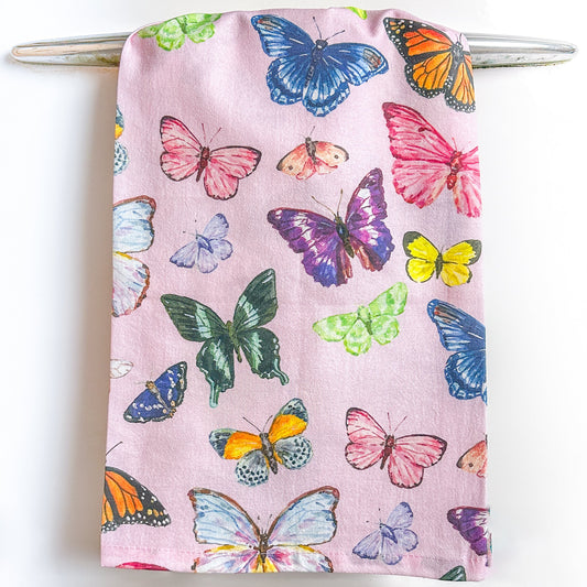 Butterfly Tea Towel