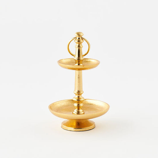 Two Tier Gold Stand Mini