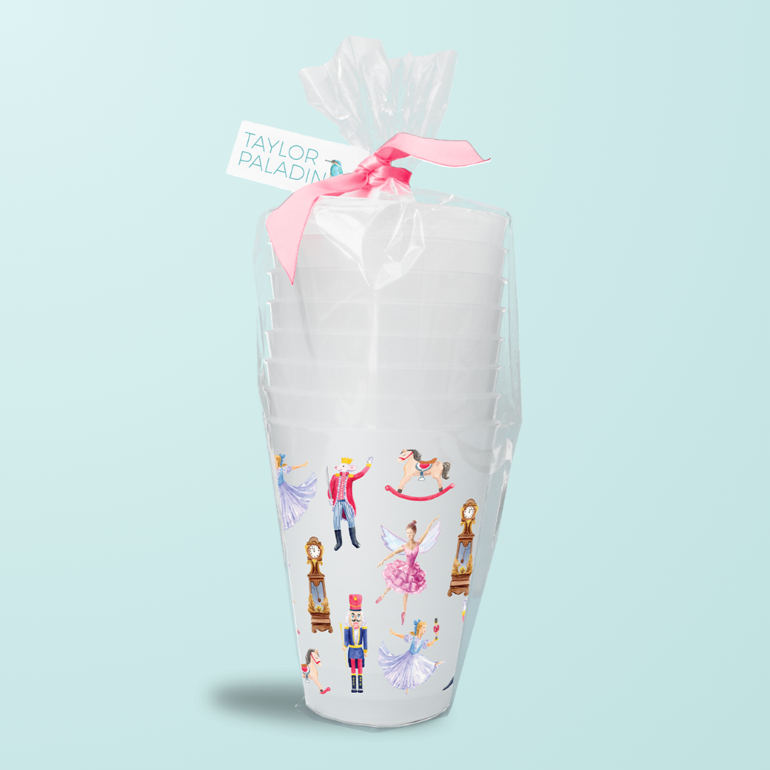 Nutcracker Ballet Frosted Cup