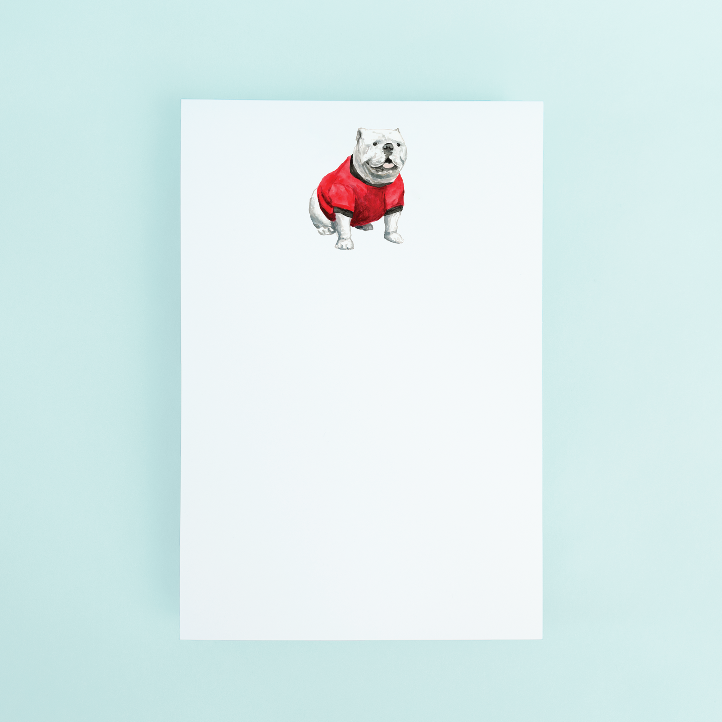 Georgia Bulldog Notepad