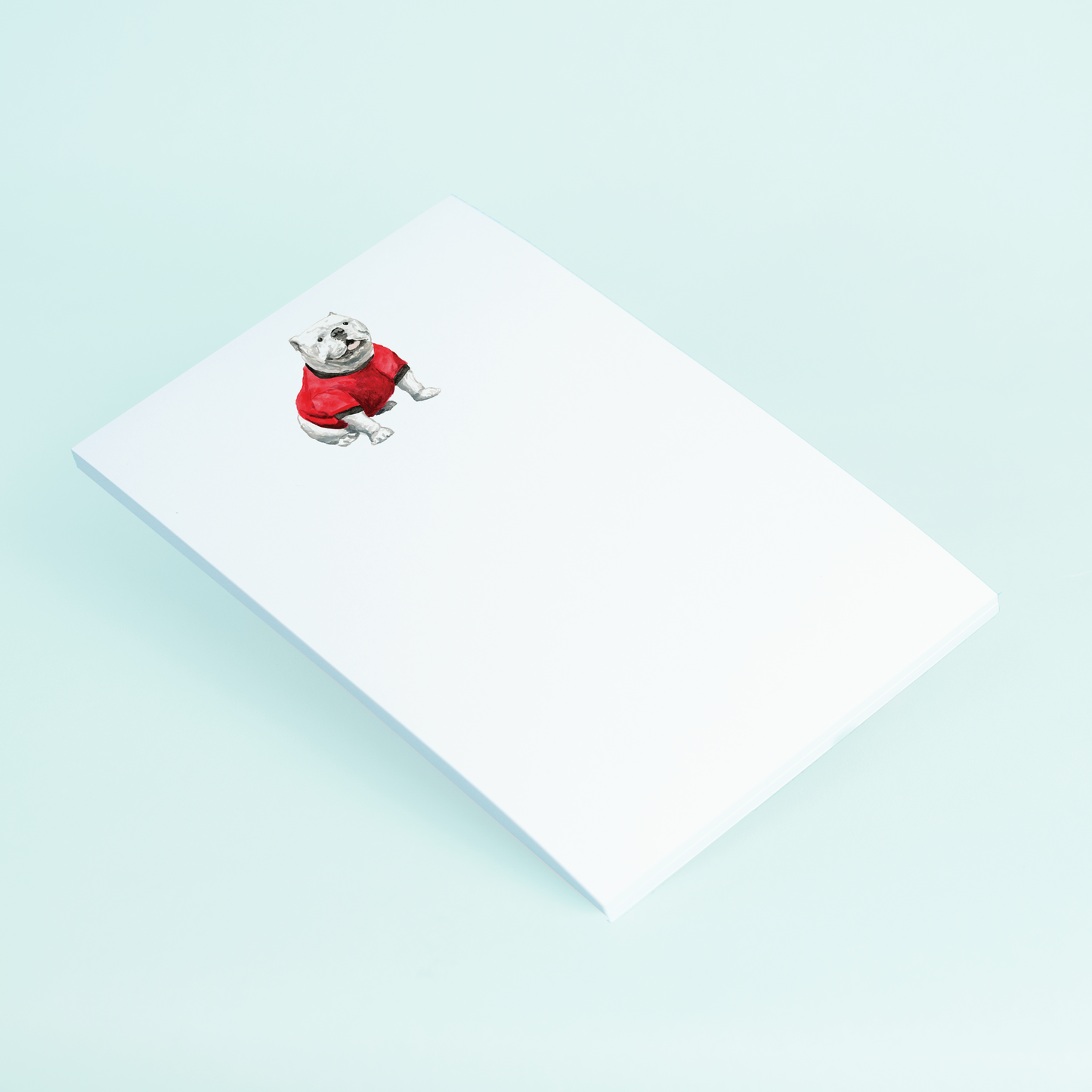 Georgia Bulldog Notepad