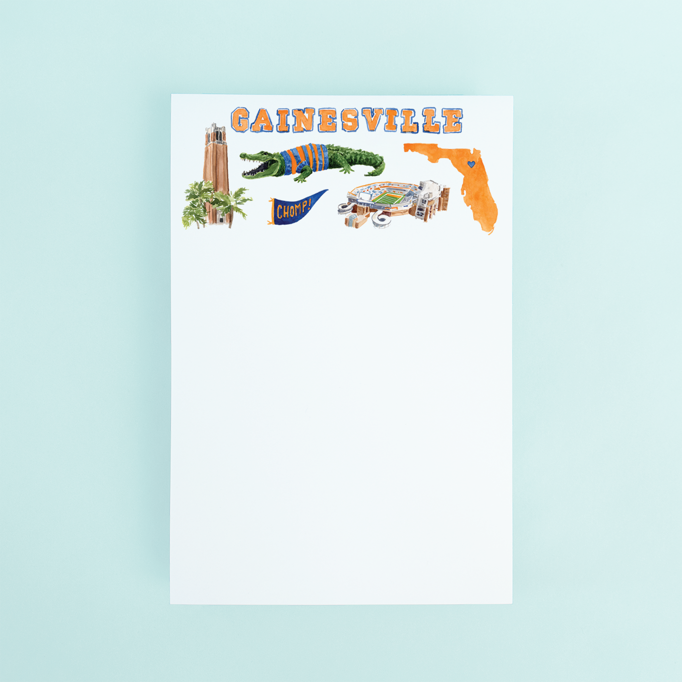 Gainesville Pattern Notepad