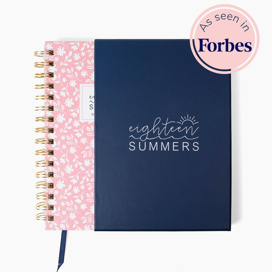 Pink Floral Moments of Joy Journal